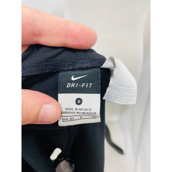 Nike Woman’s Shorts Black Dri-Fit Waupun Warriors Athletic Size Small - Picture 6 of 7